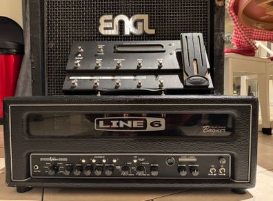 Line 6 Spider Valve HD100 + FBV Shortboard