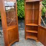 Mahogany Corner Cabinets - matching pair Image 2