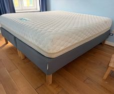 super king 6ft 180cm mattress base + king koil memory foam mattress