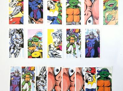 Teenage Mutant Hero Turtle Cards (1990) - TMNT Collectible