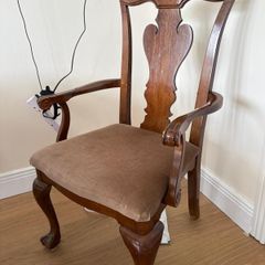 mahogany table & chairs