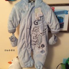 Pram suit , tigger snow suit