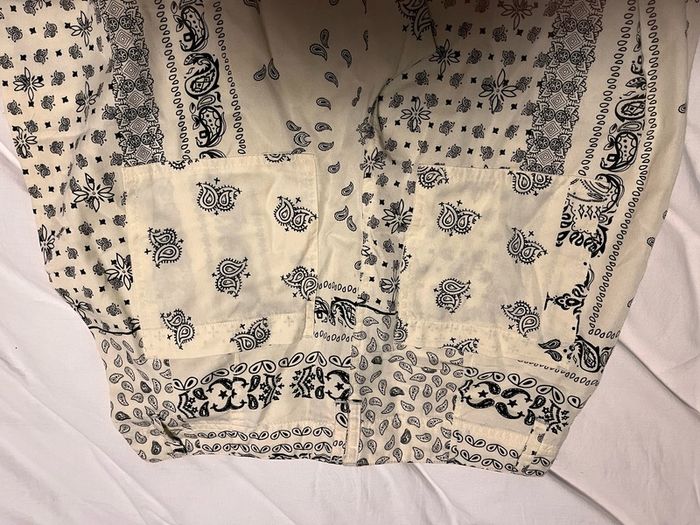 Printed trousers