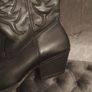 New Black cowboy boots Image 3