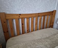 double bed and new mattress