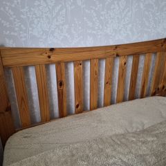 double bed and new mattress
