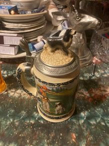Budweiser beer tankard free postage