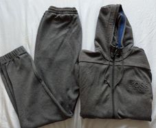 Hugo Boss Men's Tracksuit, Size L Grey