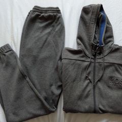 Hugo Boss Men's Tracksuit, Size L Grey