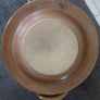 Antique French stoneware glazed pot with lid 40L Image 4