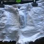 White denim shorts Image 2