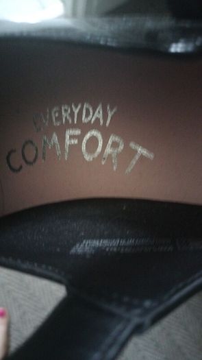 black shoes