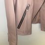 AllSaints pink leather jacket Image 6