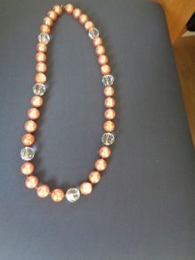 Vintage Beaded Necklace for Sale