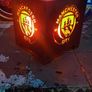 Precision laser cut Man City garden firepit Image 3