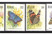 1985 Ireland Fauna &amp; Flora: Butterflies Commemorative Stamps Mint Never Hinged (MNH)