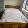 wooden king size bed Image 2