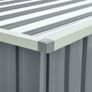 Garden Storage Box Grey 171x99x93 cm Image 2