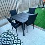 4 seater garden set Image 3