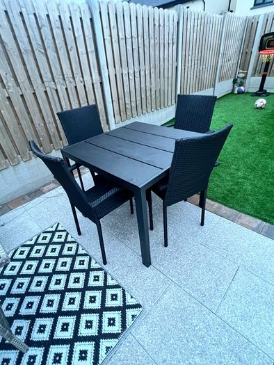 4 seater garden set
