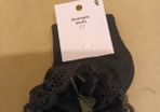 Black lace ladies socks