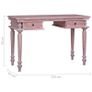 Desk 120x50x78 cm Solid Mahogany Wood Image 9