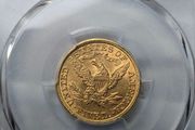 Gold, American 5 Dollar
