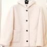 Zara Faux Shearling Jacket with Hood XXL Image 5