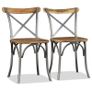 Dining Chairs 2 pcs Solid Mango Wood Image 2