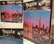 Clementoni 1000pc Multimedia Puzzle, New