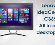 Lenovo All In One C365  Desktop Pc 19.5" , Amd A4-5000 (hd Graphics), 8gb Ram, 1tb Hdd, Windows 10 Home.