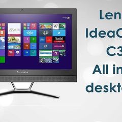 Lenovo All In One C365  Desktop Pc 19.5" , Amd A4-5000 (hd Graphics), 8gb Ram, 1tb Hdd, Windows 10 Home.