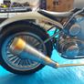 Ornamental Clock in the shape of a Motorcycle, from the Ashford Collection, working perfect and in excellent as new condition Image 2