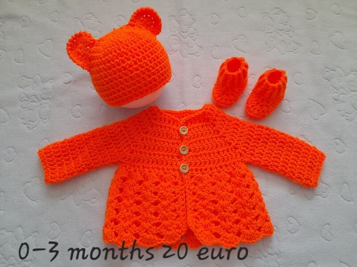 Handmade baby gift sets 0-3 months