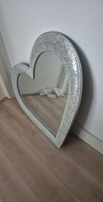 large heart shape mirror