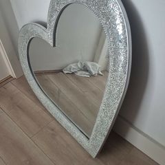large heart shape mirror