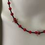Handmade beaded choker necklcae Image 7