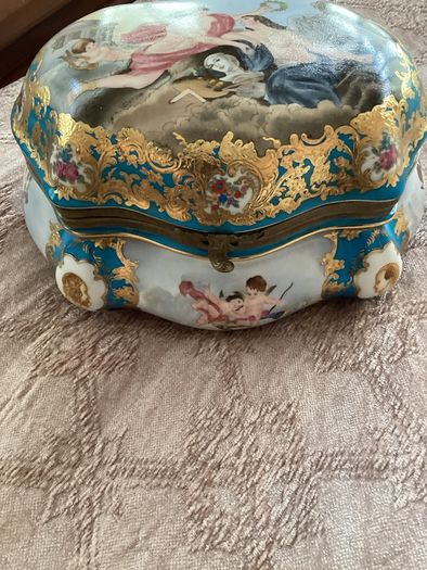 Ornate china box