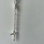 Vintage Italian white rosary beads Image 2