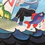 Vintage 1970's  Surfing Board Game Image 9