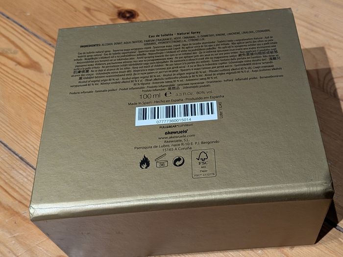 Pull & Bear Shot decorative box
