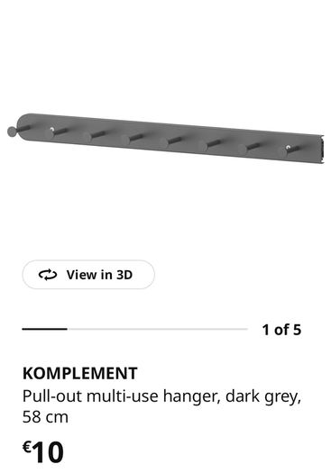Pax light oak wardrobe