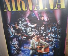 Nirvana Poster. Iconic MTV Nirvana Unplugged In New York 1994 Poster. Collect In Dublin Or Receive Via Post.