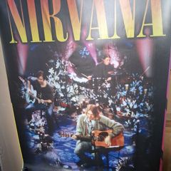 Nirvana Poster. Iconic MTV Nirvana Unplugged In New York 1994 Poster. Collect In Dublin Or Receive Via Post.