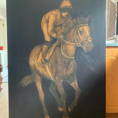 Large unique original oil painting. Stunning