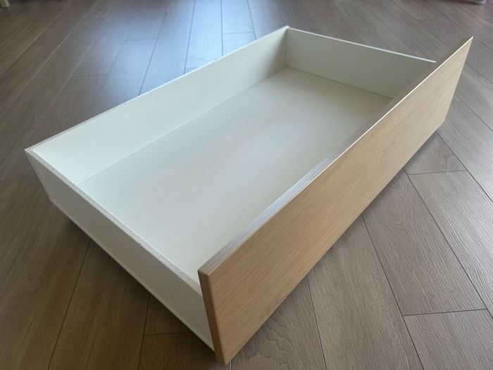 Ikea malm bed storage x2