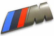 90mm Silver Grey Rear Boot Fender Emblem Badge Rear Trunk Badge For 1 3 5 7 Series X1 X3 X5 X6 M Sports Sticker Car Accessories