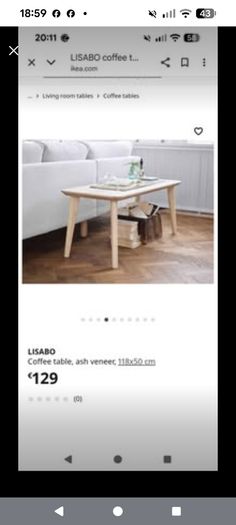 new coffee table