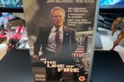 In the line of fire VHS