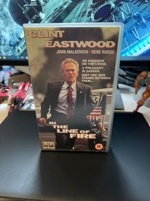 In the line of fire VHS